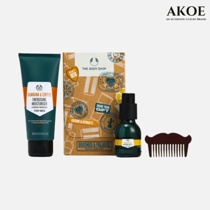 The Body Shop Groomed & Polished Beard Care Gift Set