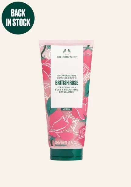 The Body Shop British Rose Shower Scrub