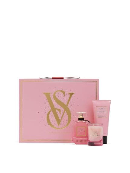 Victoria's Secret Bombshell 3 Piece Luxe Fragrance Gift Set